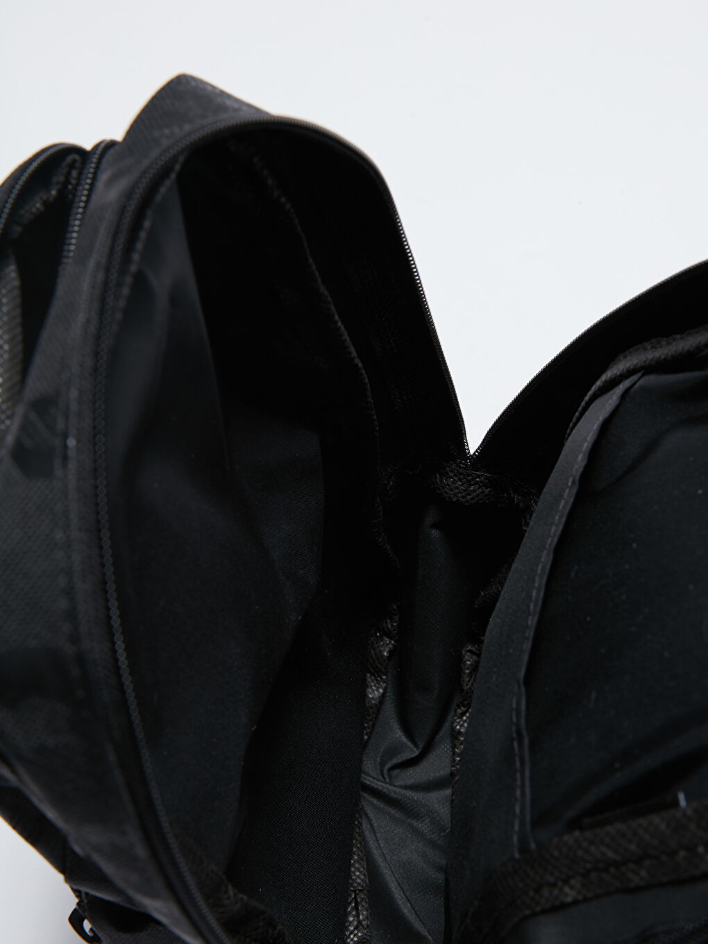 Siyah Kamuflaj Baskılı Erkek Sırt ve Göğüs Çantası-3