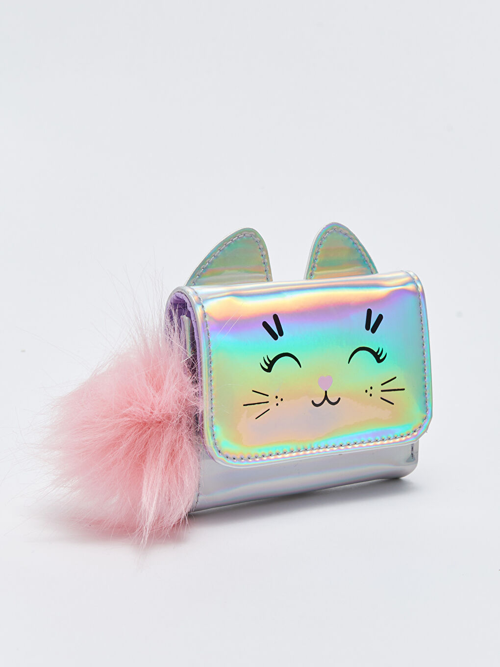 Hologram Printed Girl's Wallet-1
