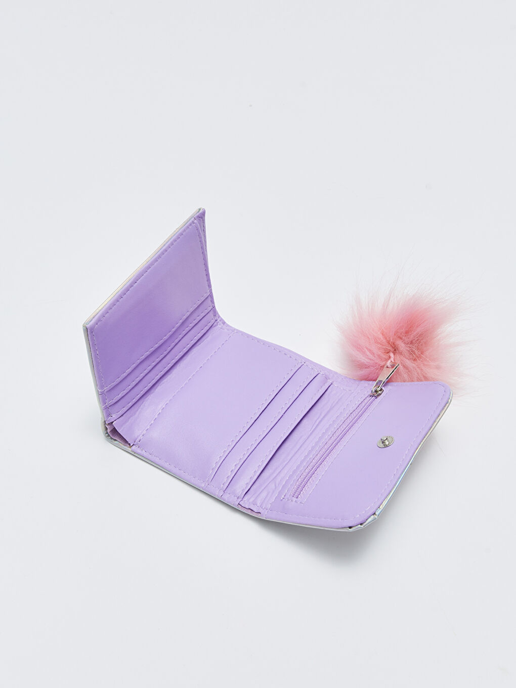 Hologram Printed Girl's Wallet-3