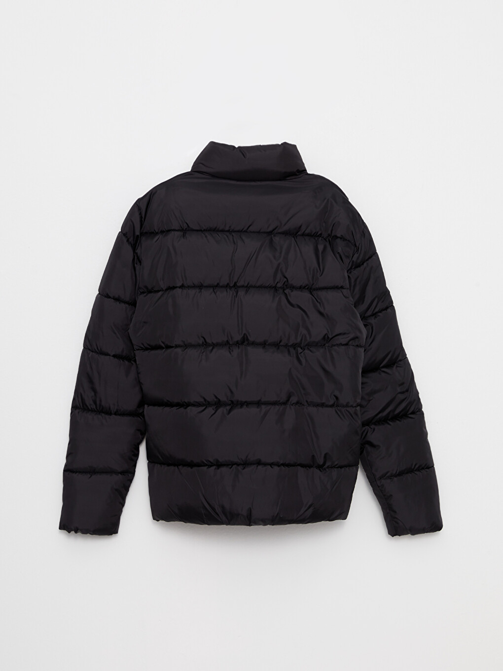 Standard Fit Funnel Neck Men's Puffer Coat-7