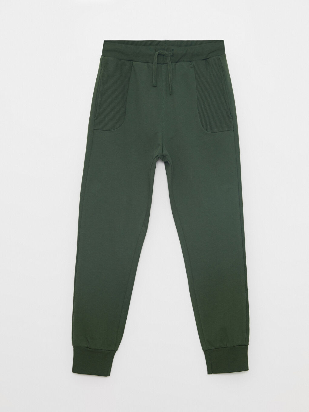 LCW Kids Elasticated Waist Basic Boys' Jogger Sweatpants -W23018Z4-HCY