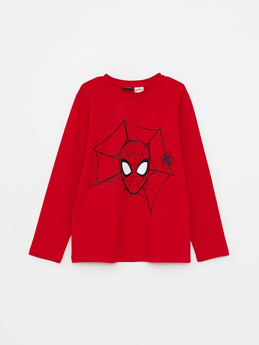 Boys Long Sleeve Spider-Man T-Shirt | 100% Cotton Official Marvel Tee | Red, White, Blue Options - View #4