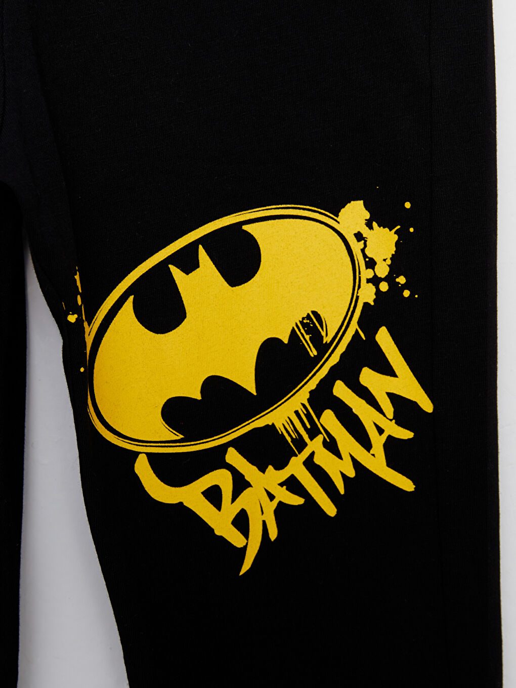 Elasticated Waist Batman Printed Boys' Jogger Sweatpants-1