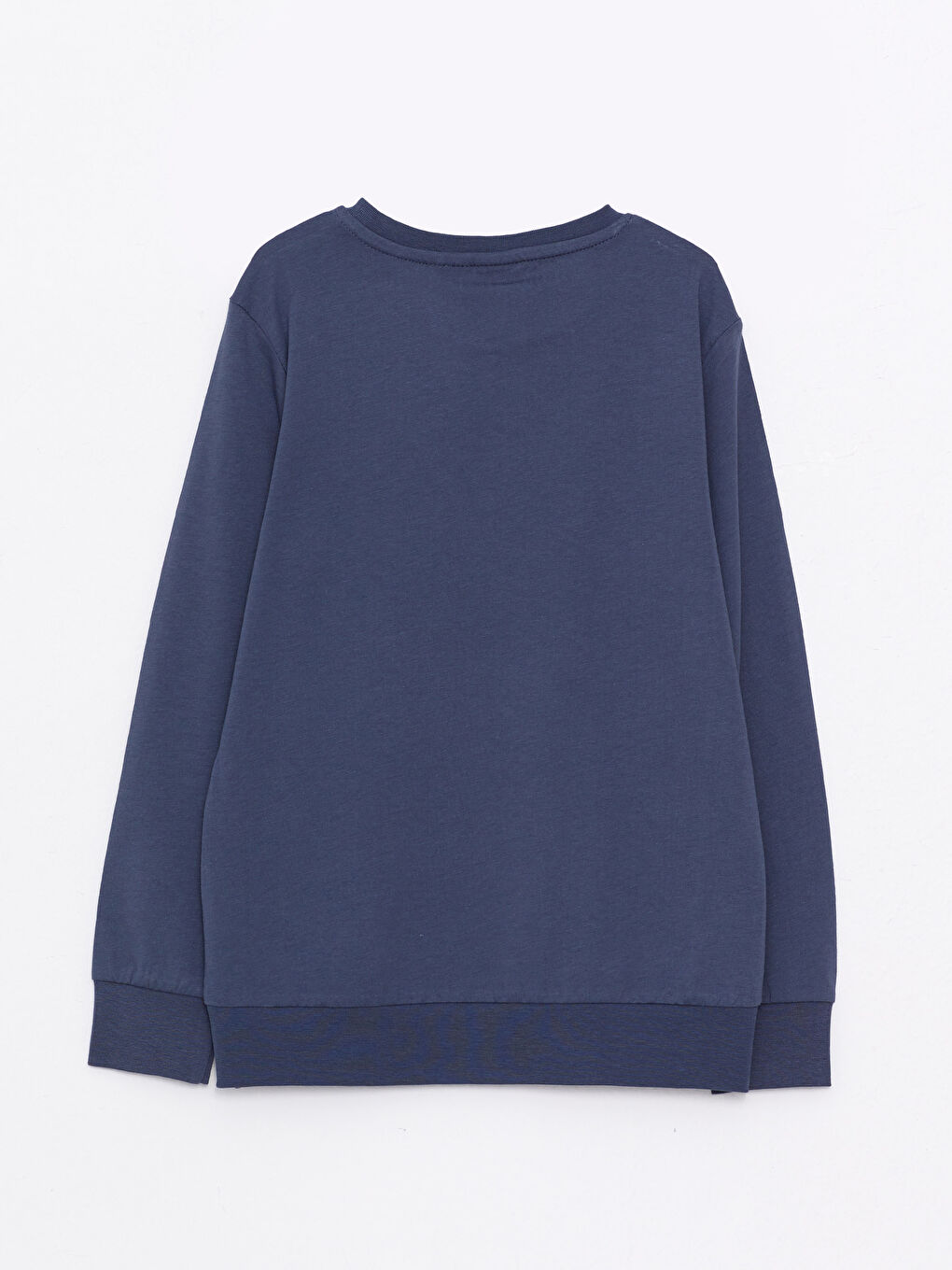 T-shirt Garçon en Coton à Manches Longues Imprimé Marvel à Col Rond-1