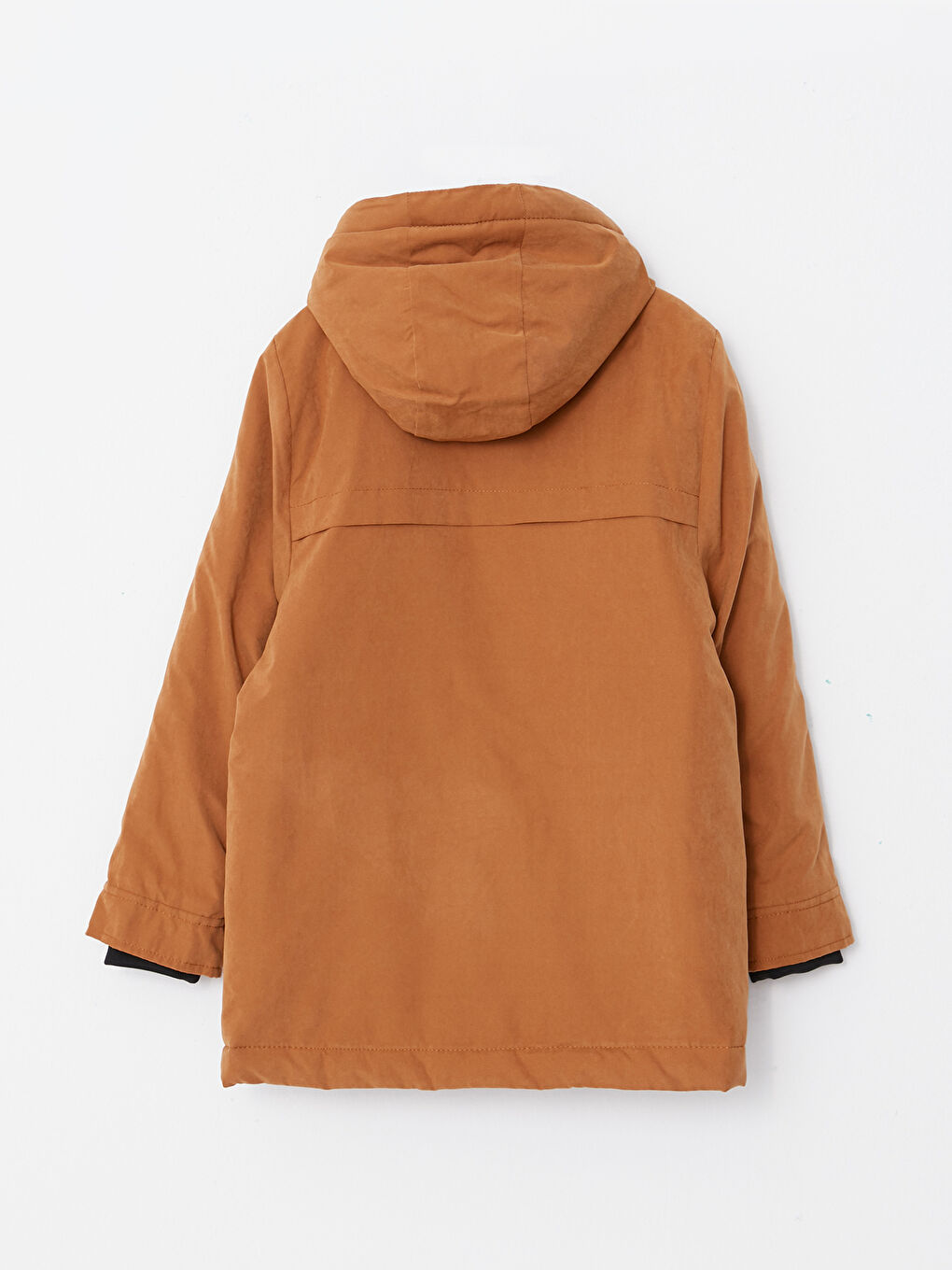 LCW Kids Hooded Basic Boy Coat -W23073Z4-H4M