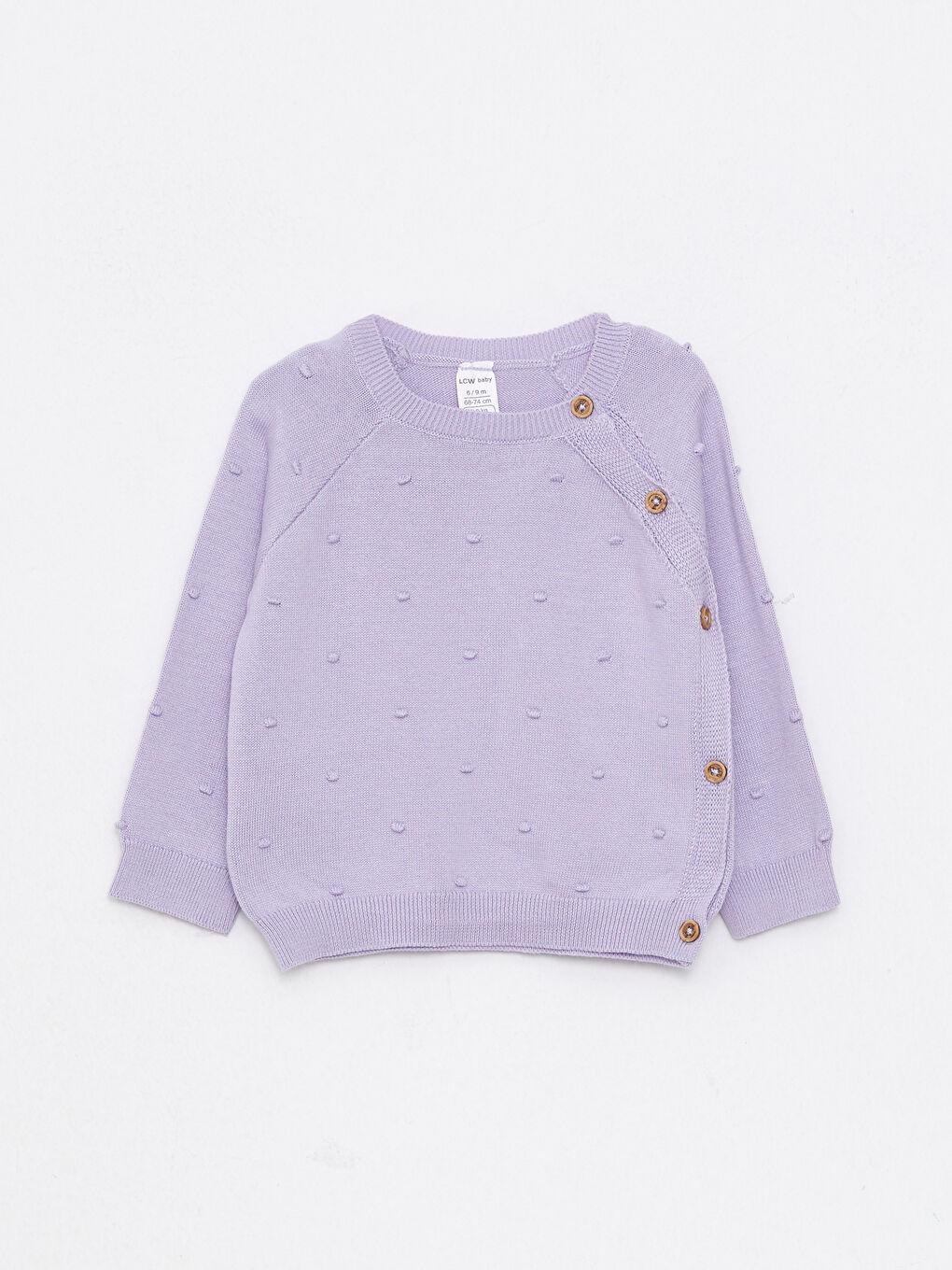 Ensemble Cardigan et Pantalon en Tricot pour Bébé Fille à Manches Longues et Col Rond - Lot de 2-1