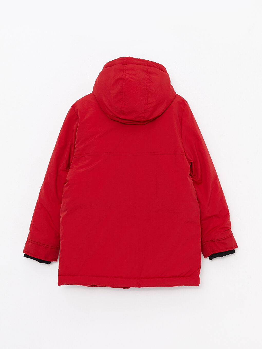 LC Waikiki Hooded Printed Boy Coat -W23082Z4-HJQ