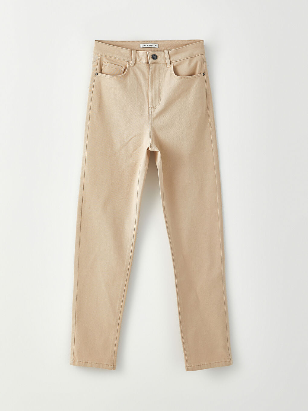 LCW Vision Standardne Pantalone za Žene od Gabardina sa Detaljima Džepova -W23092Z8-G1Y