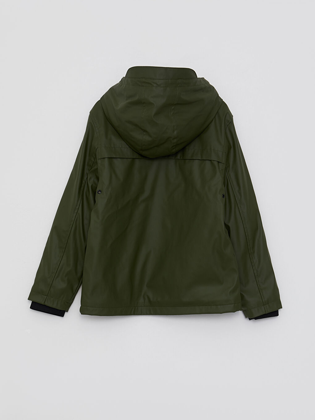 Palton Băieți Basic Cu Glugă-5