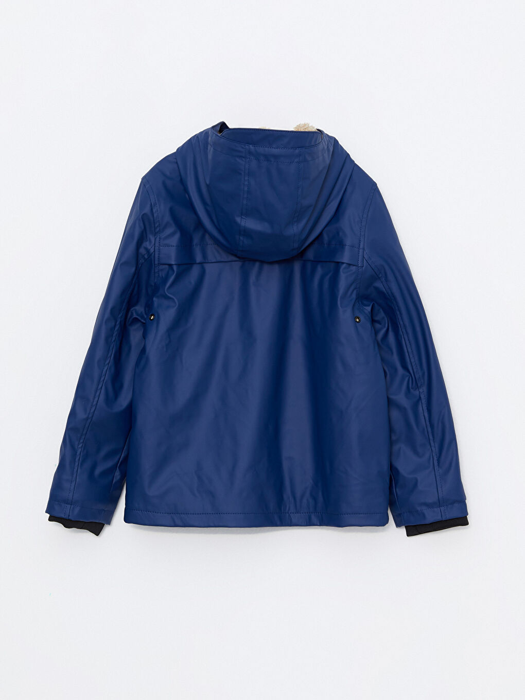 Базовое пальто для мальчика с капюшоном-7