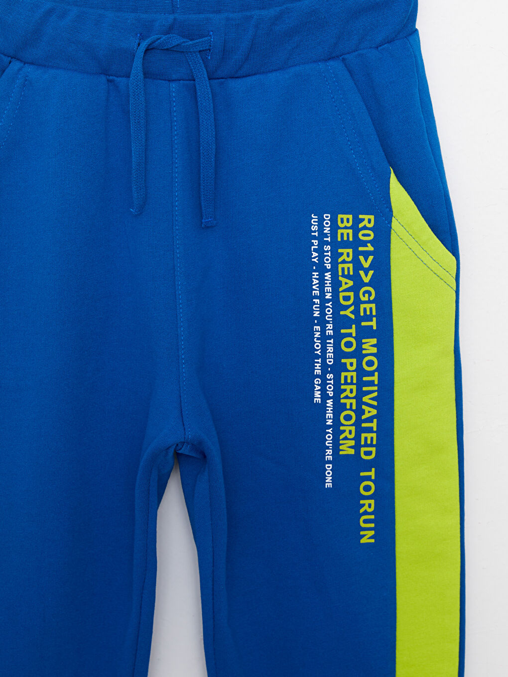 Elastic Waist Printed Boys' Jogger Sweatpants-1