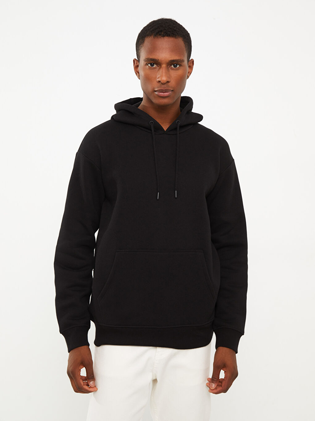 XSIDE Long Sleeve Men's Thick Hoodie -W23123Z8-CVL - LC Waikiki