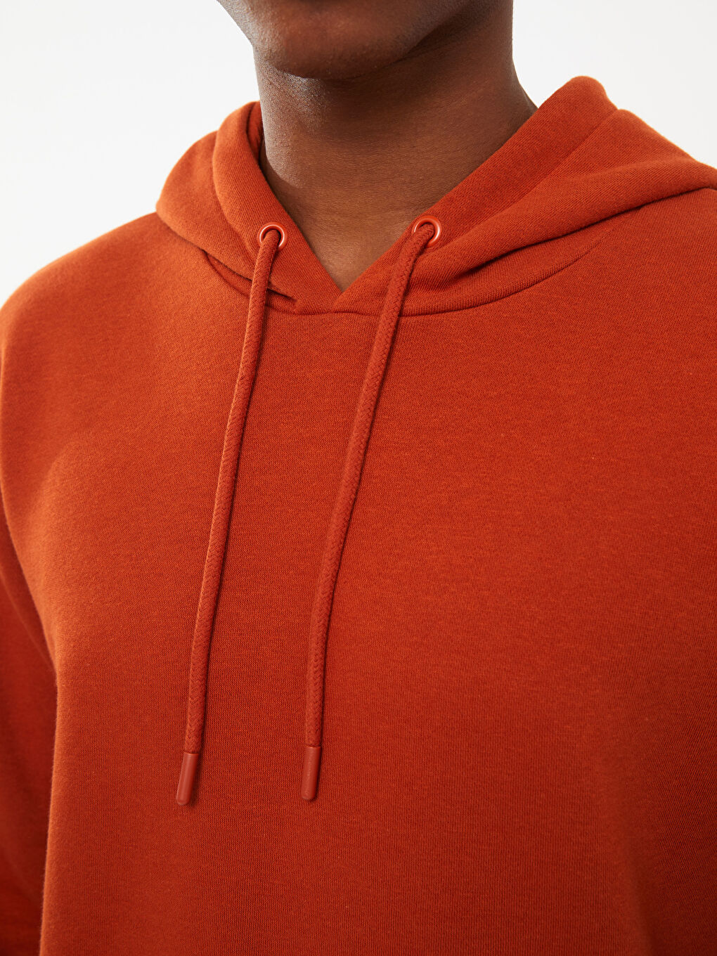 XSIDE Uzun Kollu Erkek Kalın Hoodie -W23123Z8-QQK