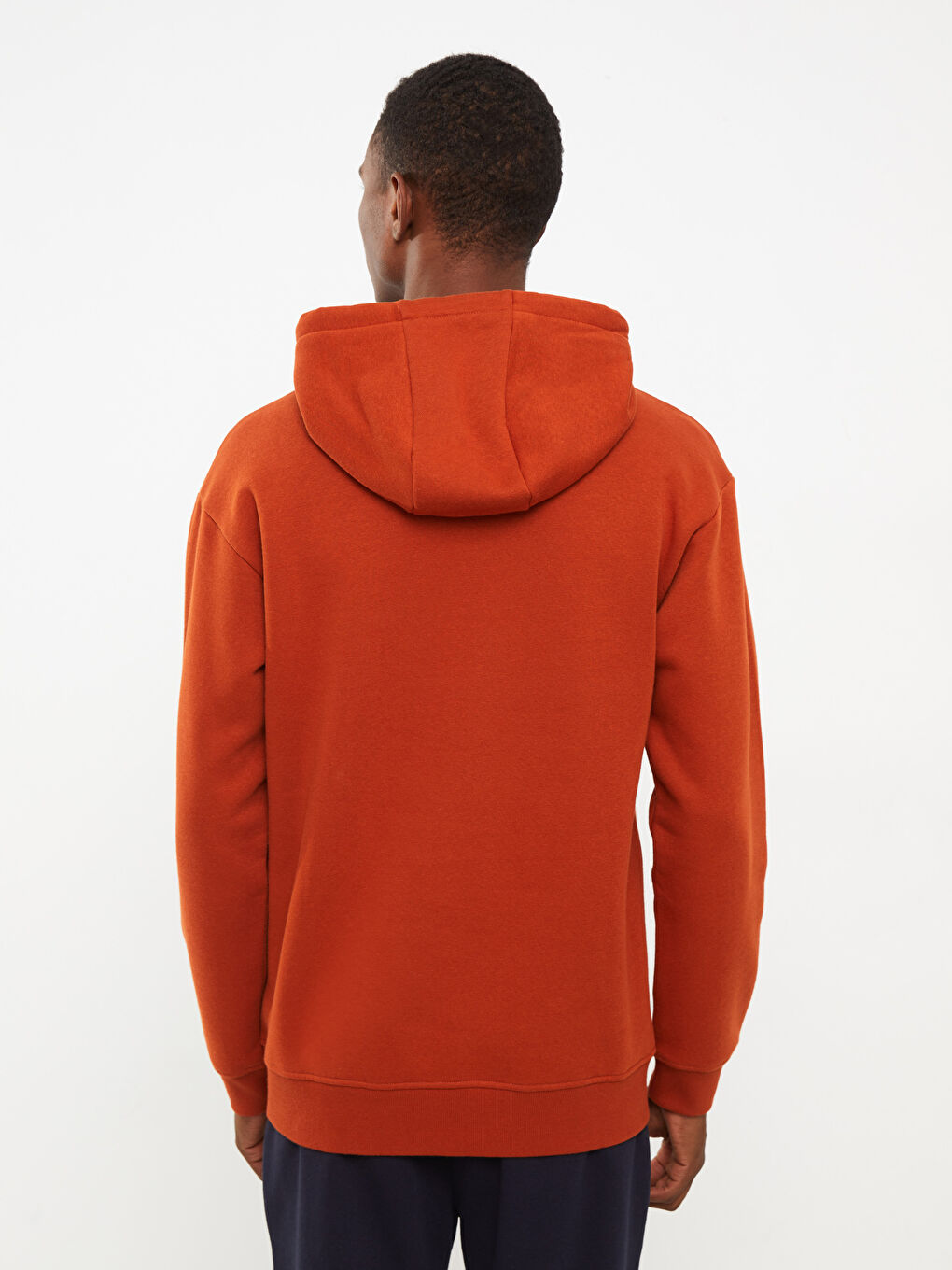 XSIDE Uzun Kollu Erkek Kalın Hoodie -W23123Z8-QQK