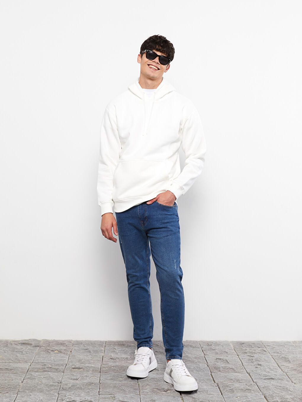 XSIDE Long Sleeve Men's Thick Hoodie -W23123Z8-R5B