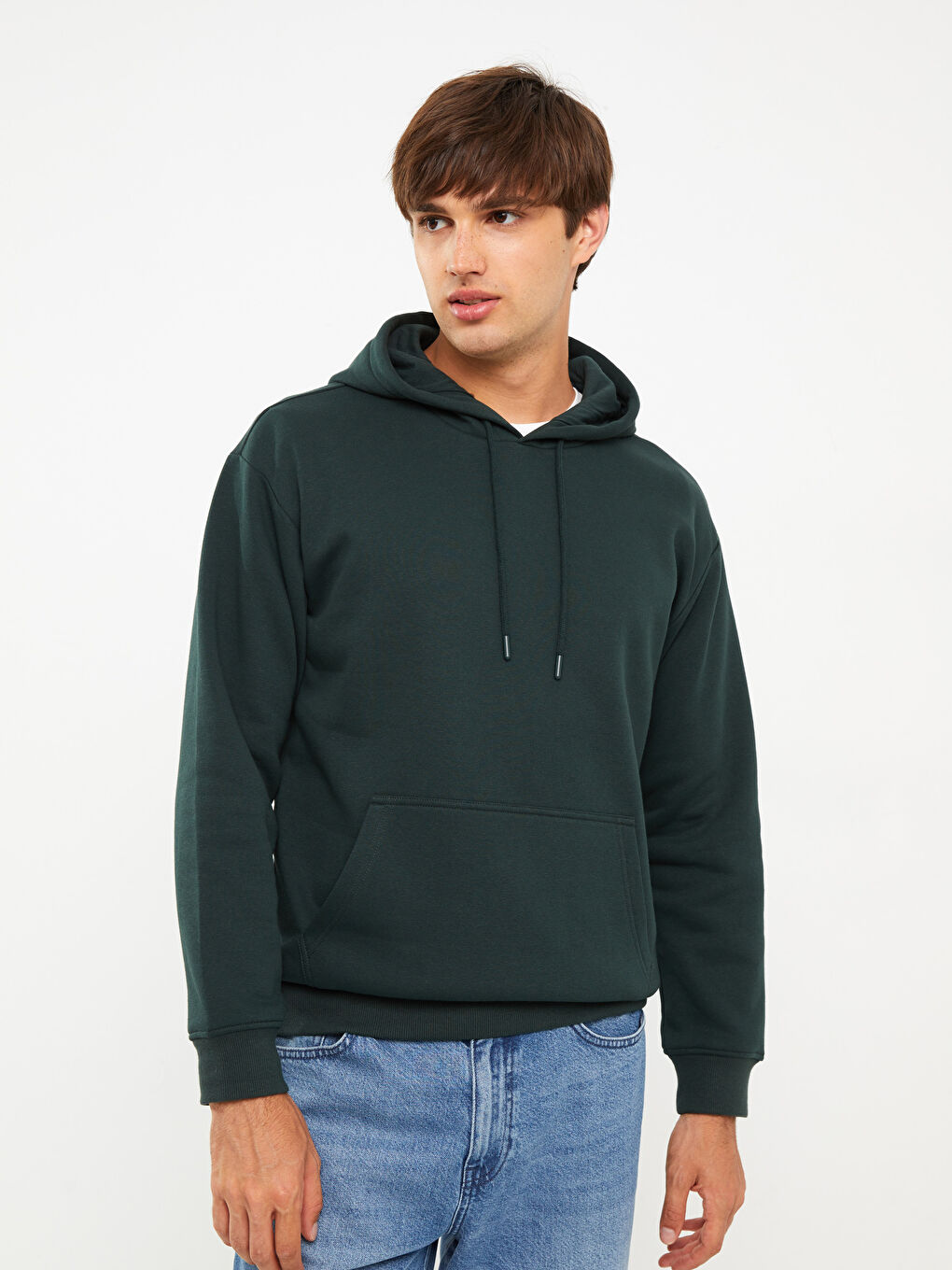 Long Sleeve Men's Thick Hoodie -W23123Z8-S3F