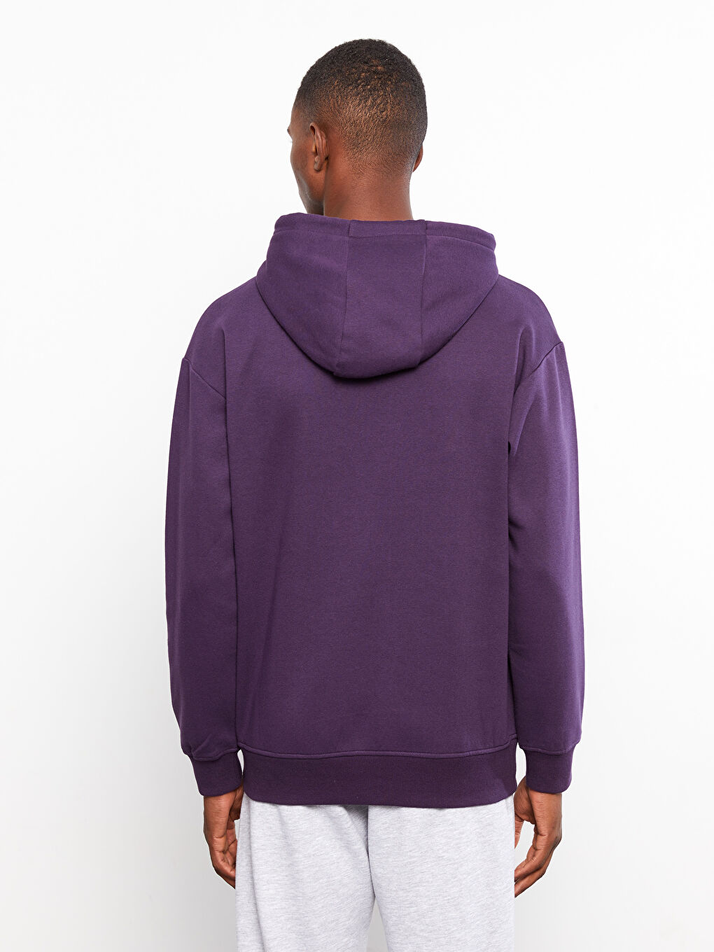 Hanorac Gros cu Mânecă Lungă pentru Bărbați-4