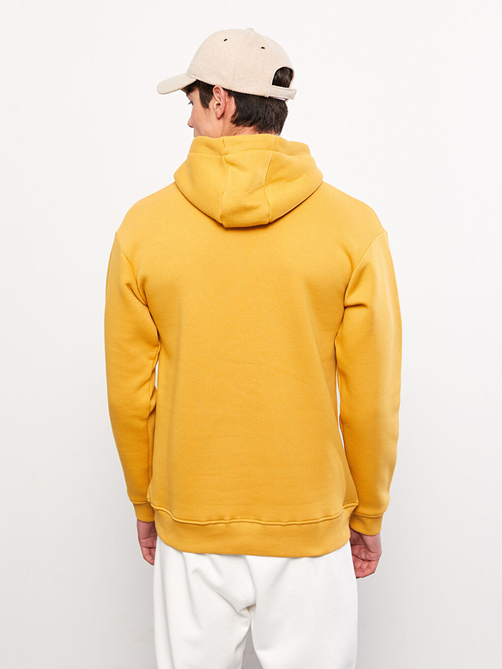 Langarm Herren Dicke Kapuzenpullover-4