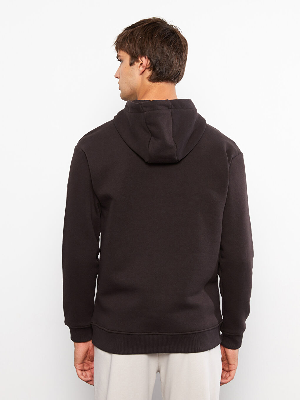 Long Sleeve Men's Thick Hoodie-4