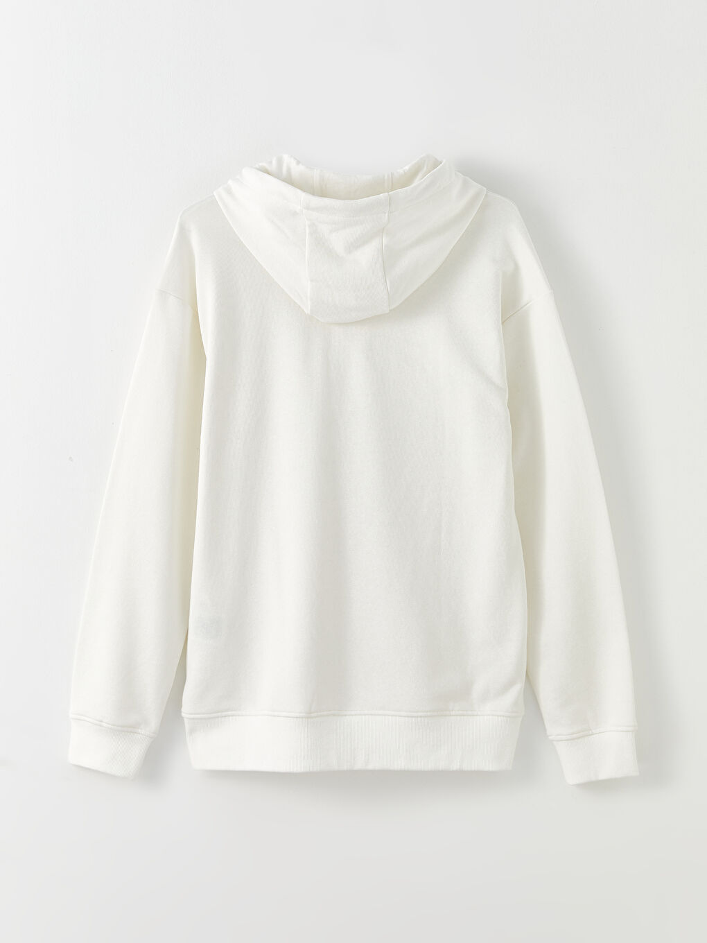 Базовая Мужская Толстовка с Капюшоном и Длинным Рукавом-6