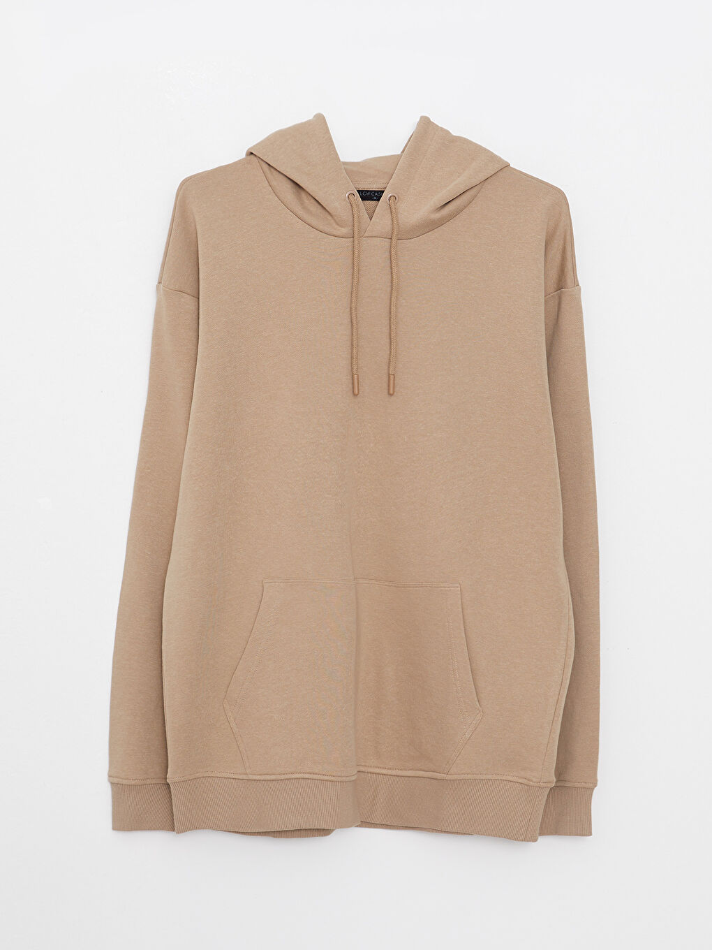 LCW Casual Bej Uzun Kollu Basic Erkek Hoodie - 5