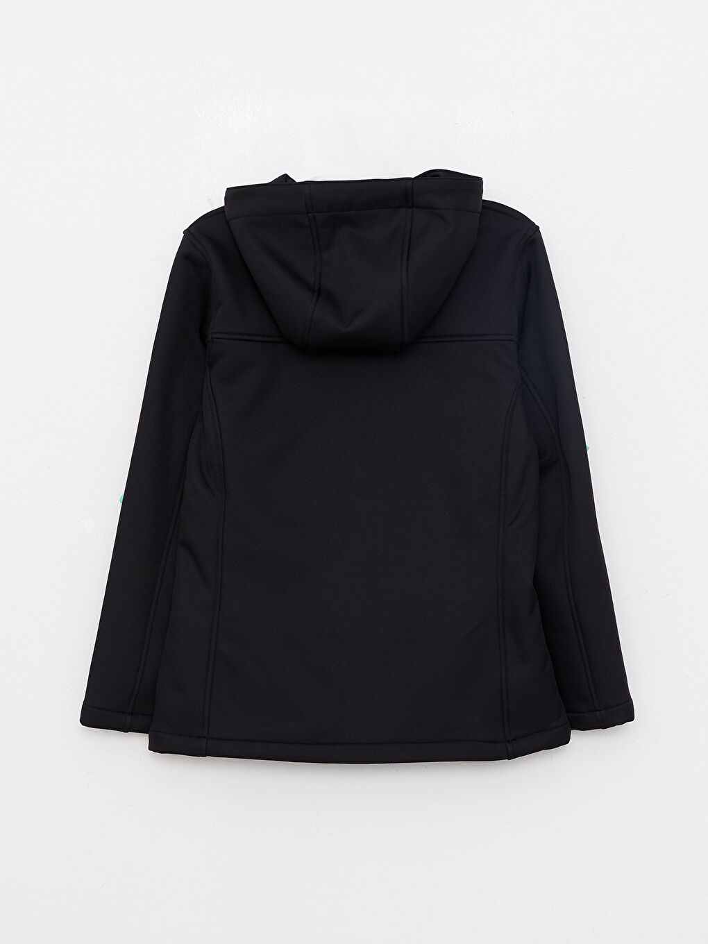 Кардиган с капюшоном, цветовой блок, с длинным рукавом, для женщин, для улицы-7