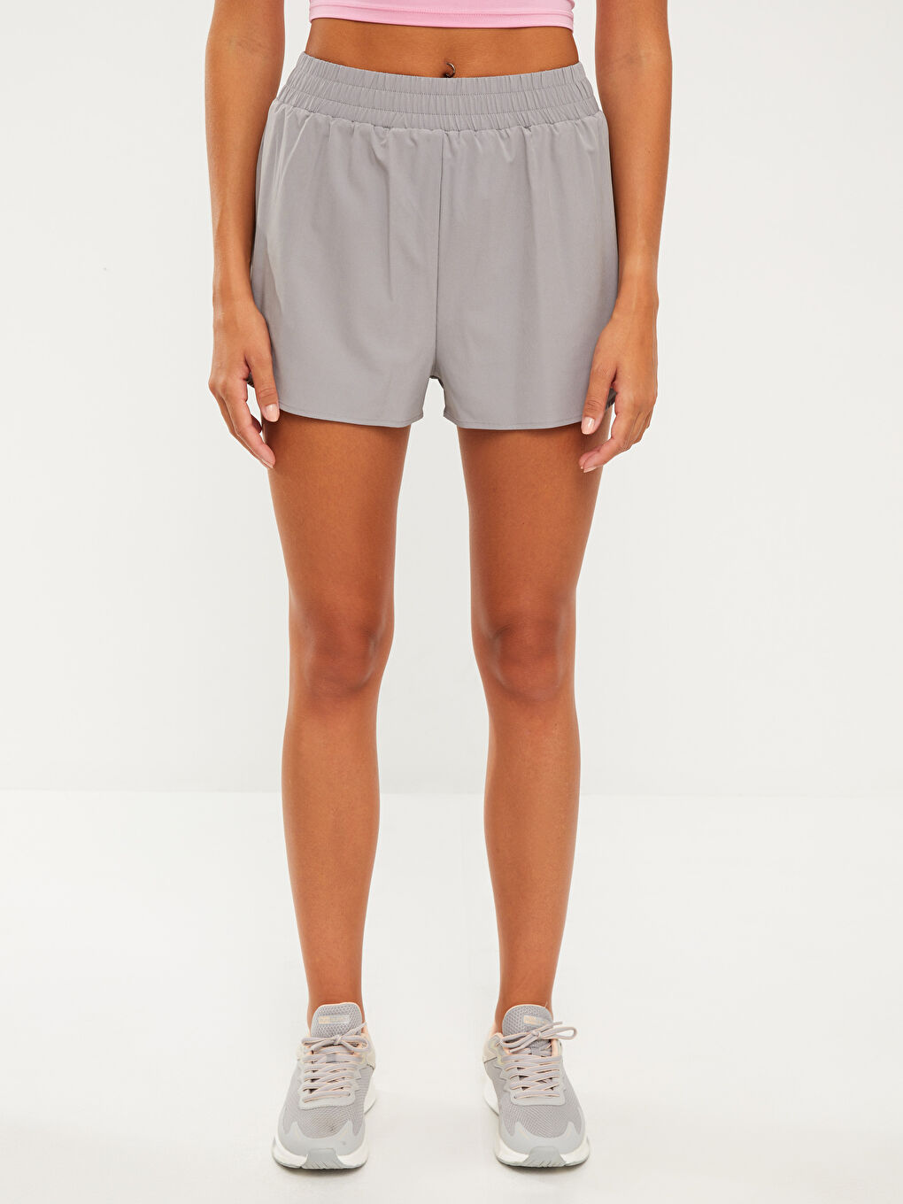 Women's Straight Elastic Waist Outdoor Shorts -W23200Z8-R0S