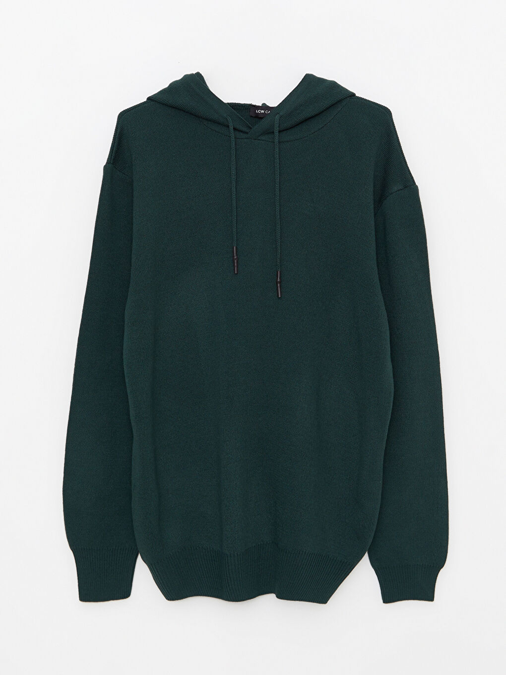 Hooded Long Sleeve Men's Tricot Sweater-5