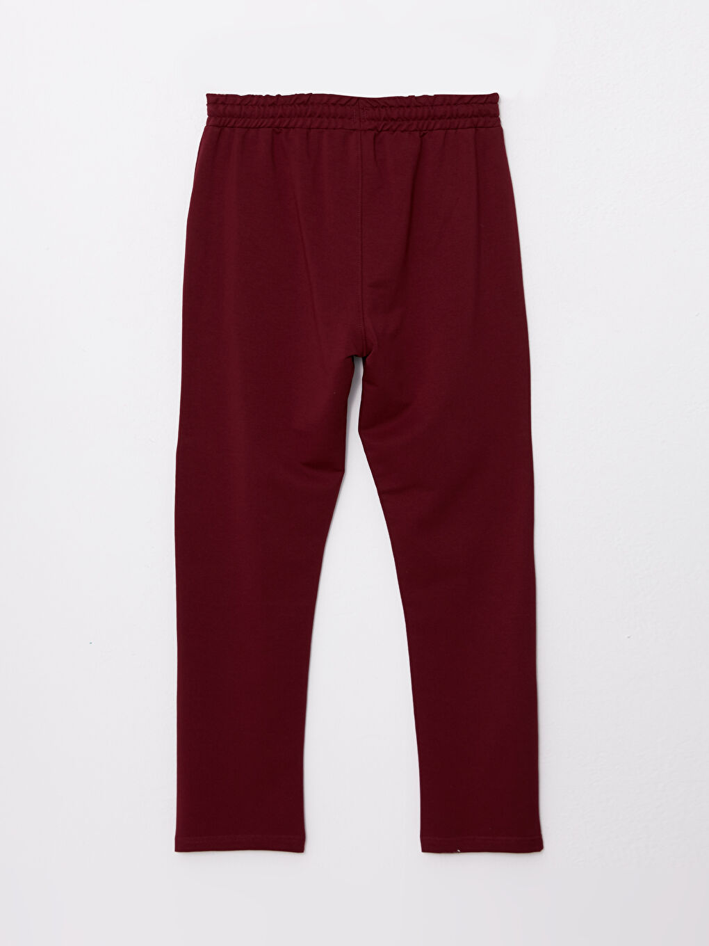 Bordo Standart Kalıp Erkek Eşofman Altı-6