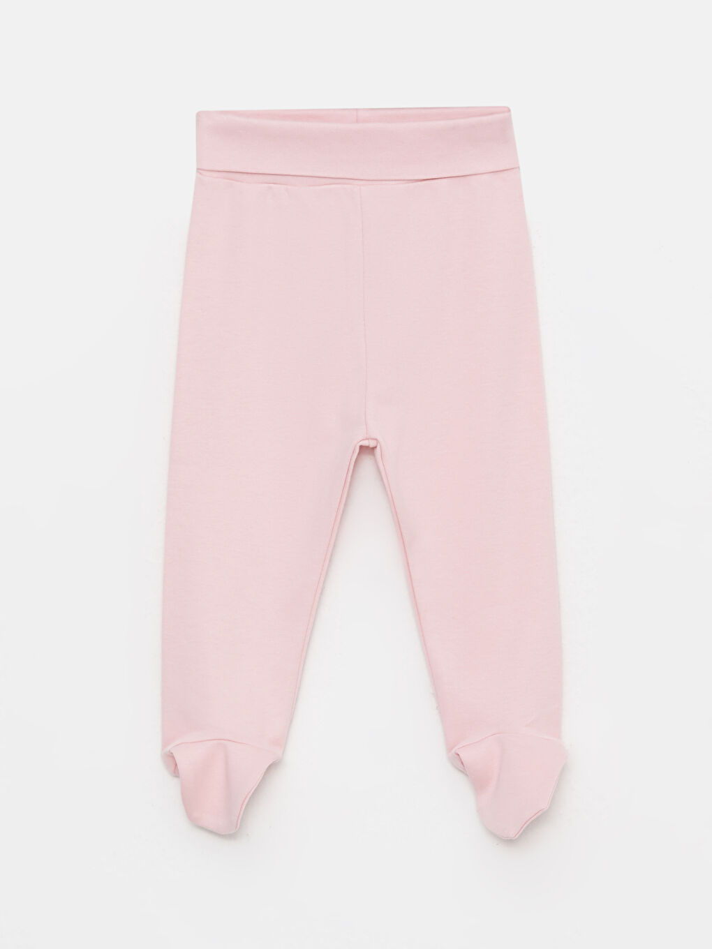 Pantalon Bébé Fille en Coton à Taille Élastique 2 Pièces-1