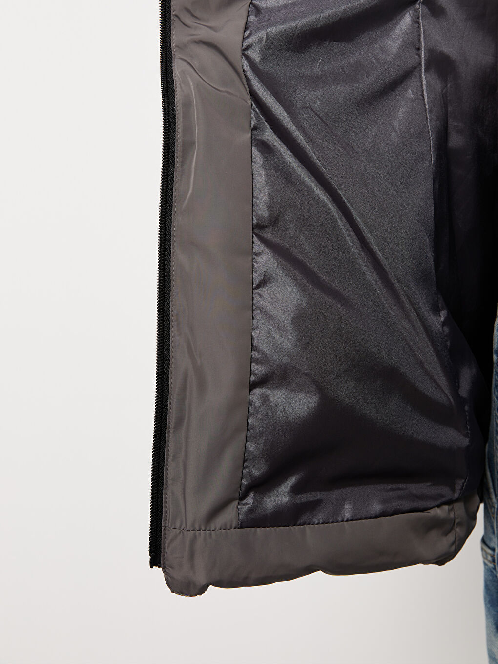 Women's Hooded Plain Puffer Coat-4