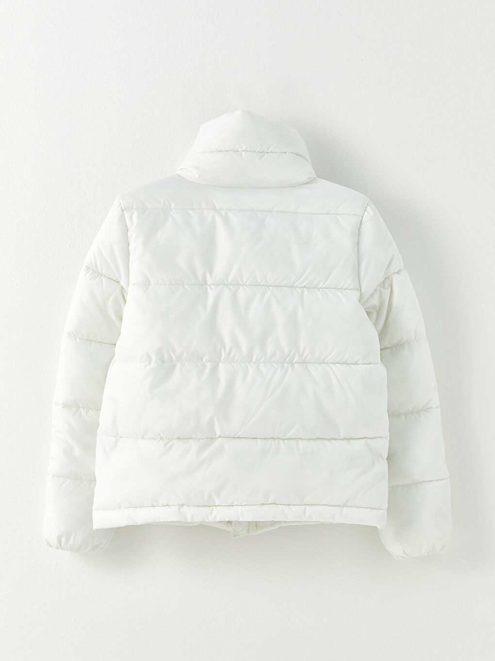 Turtle Neck Regular Long Sleeve Women's Puffer-6