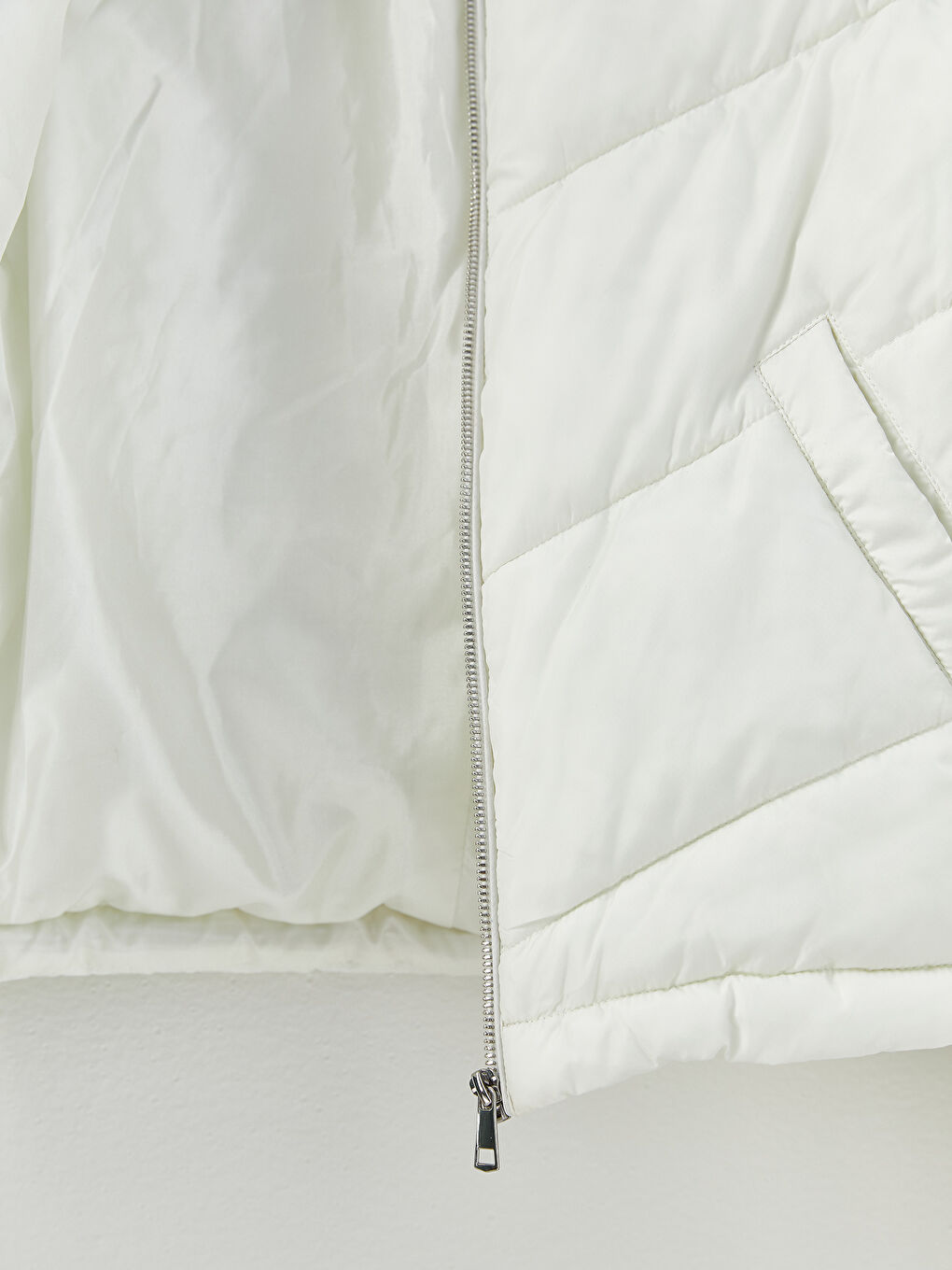 Turtle Neck Regular Long Sleeve Women's Puffer-7