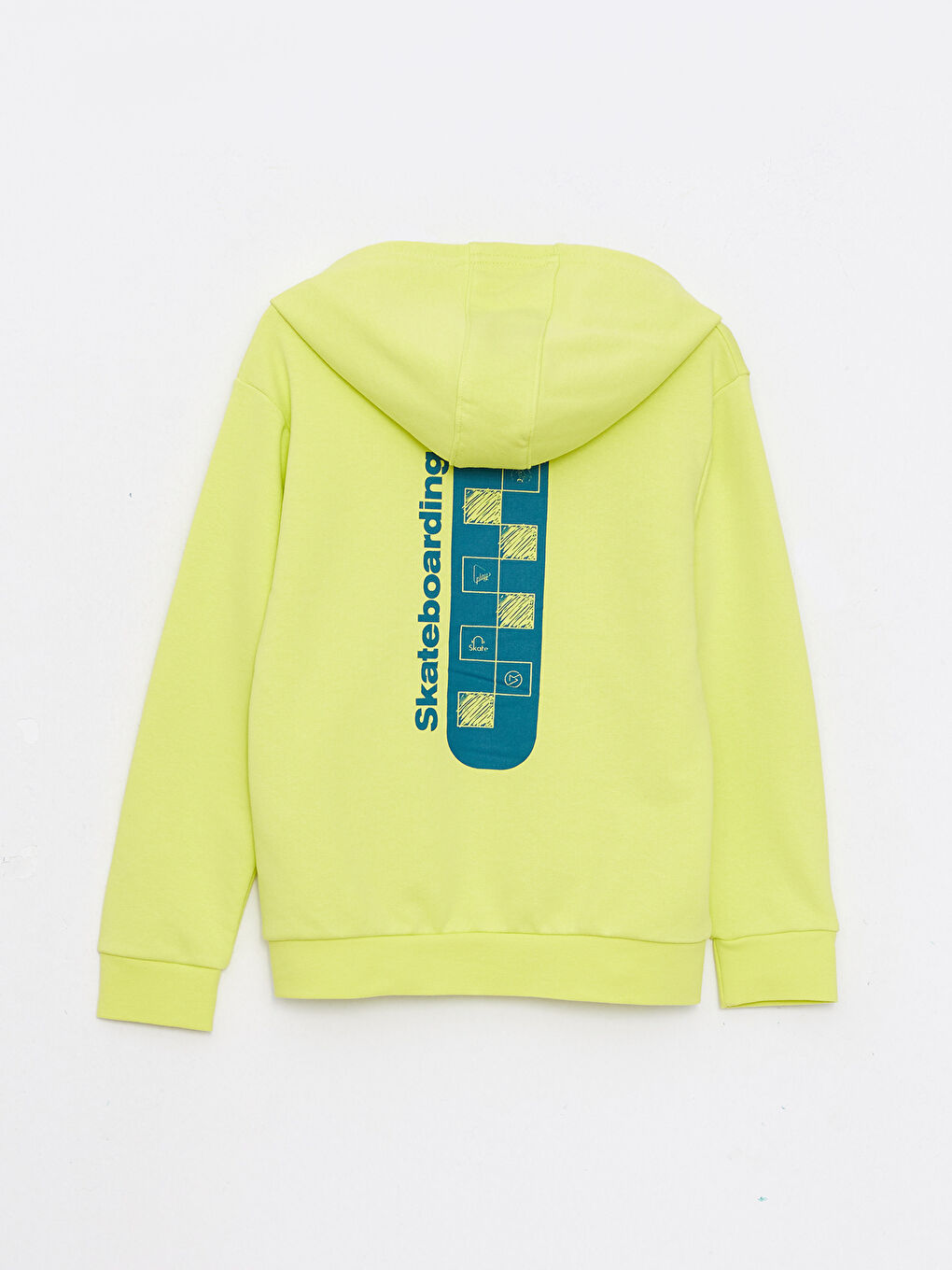 LCW Kids Hooded Printed Long Sleeve Boys' Sweatshirt -W23305Z4-FVK