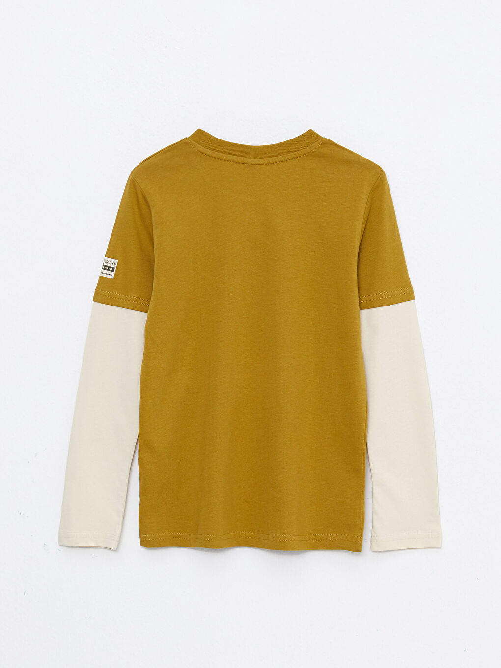 Tricou cu Mânecă Lungă Imprimat Guler Rotund pentru Băieți-5