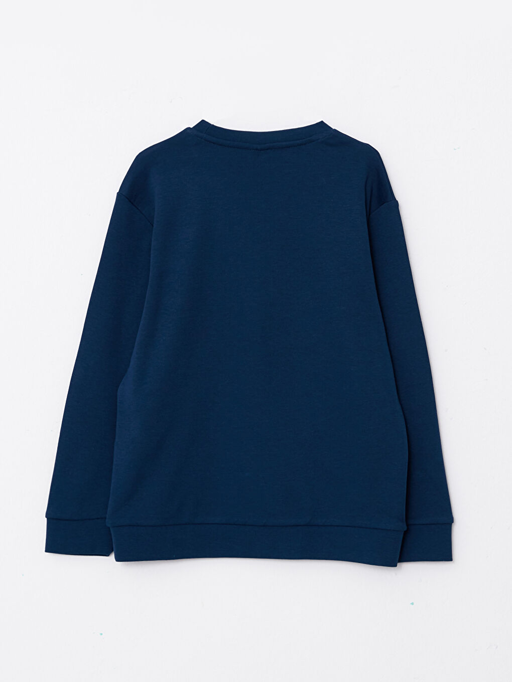 Футболка с круглым вырезом, с принтом, с длинным рукавом, для мальчиков-1