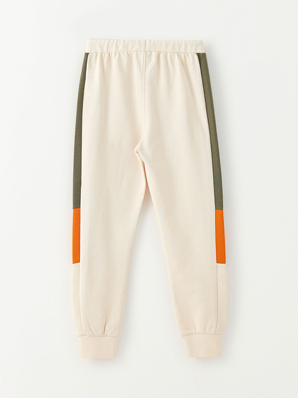 Elastic Waist Color Block Boys' Jogger Sweatpants-2