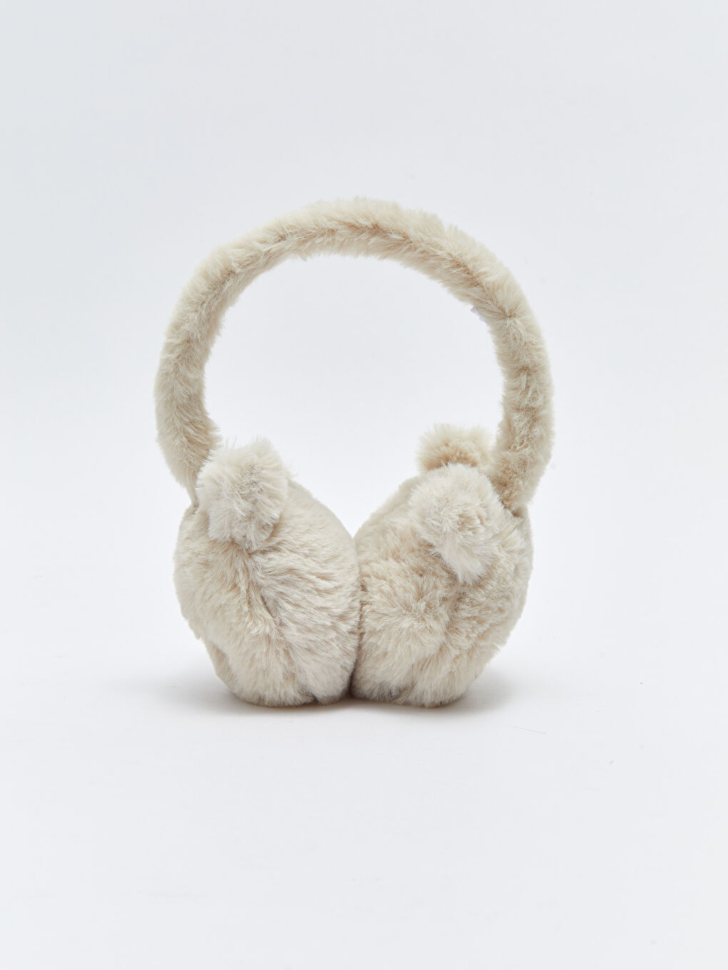 LCW baby Embroidery Detailed Baby Girl Plush Headphones -W23394Z1-LXE