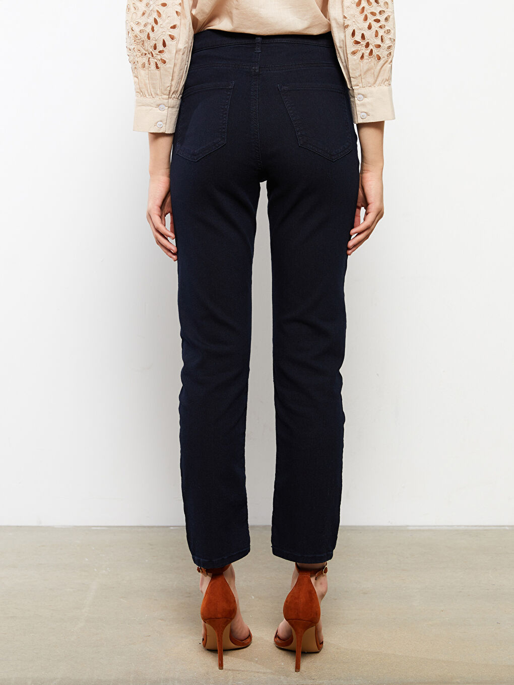 Women's Mercury Skinny Fit Straight Jean Pants -W23473Z8-890