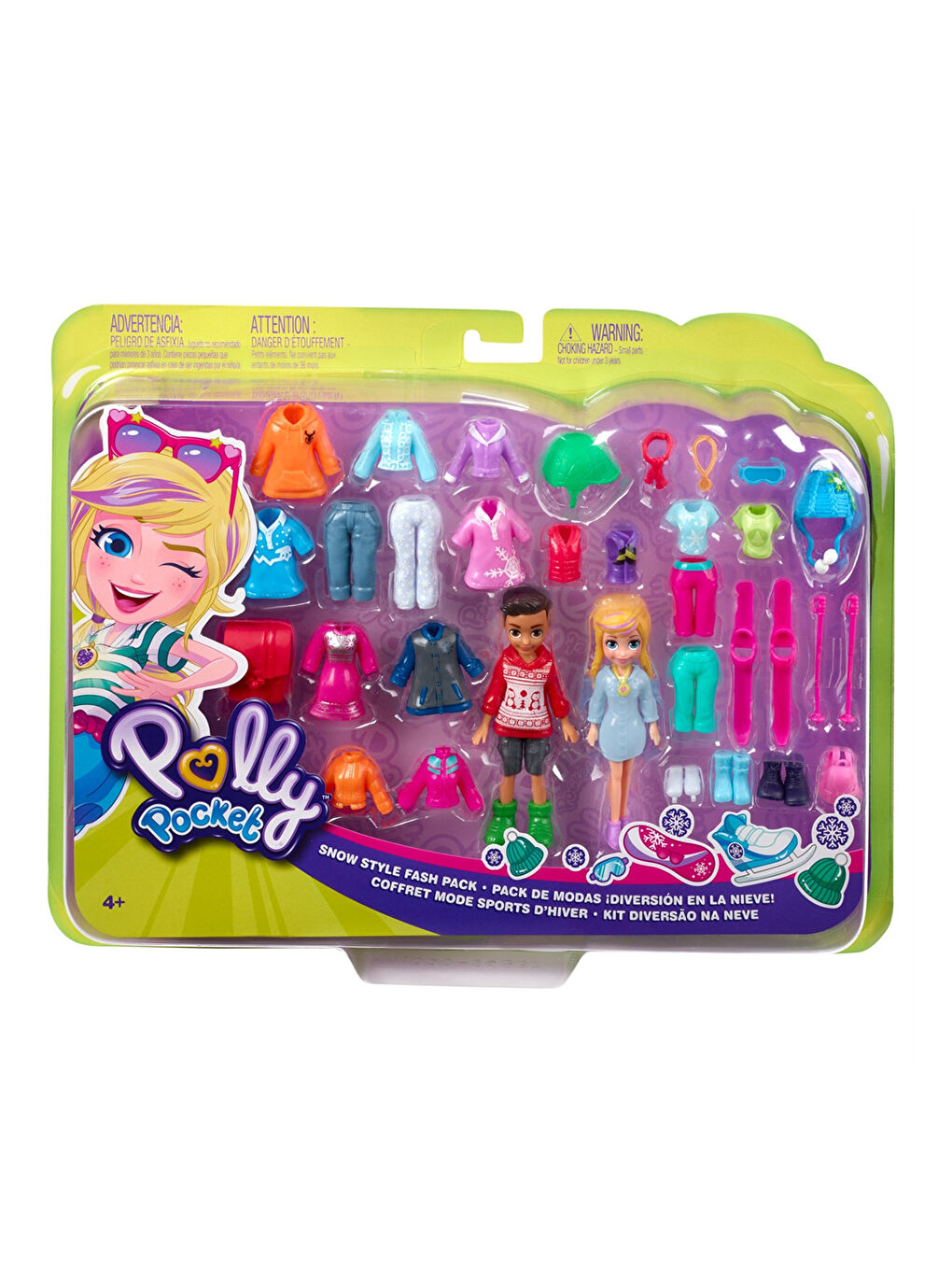 Kız Çocuk Polly Pocket Moda Seti-1