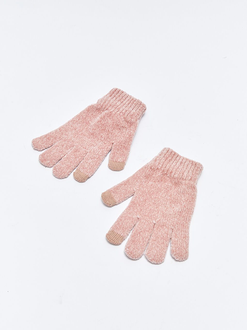 Pembe Dokunmatik Özellikli Kadın Eldiven-3