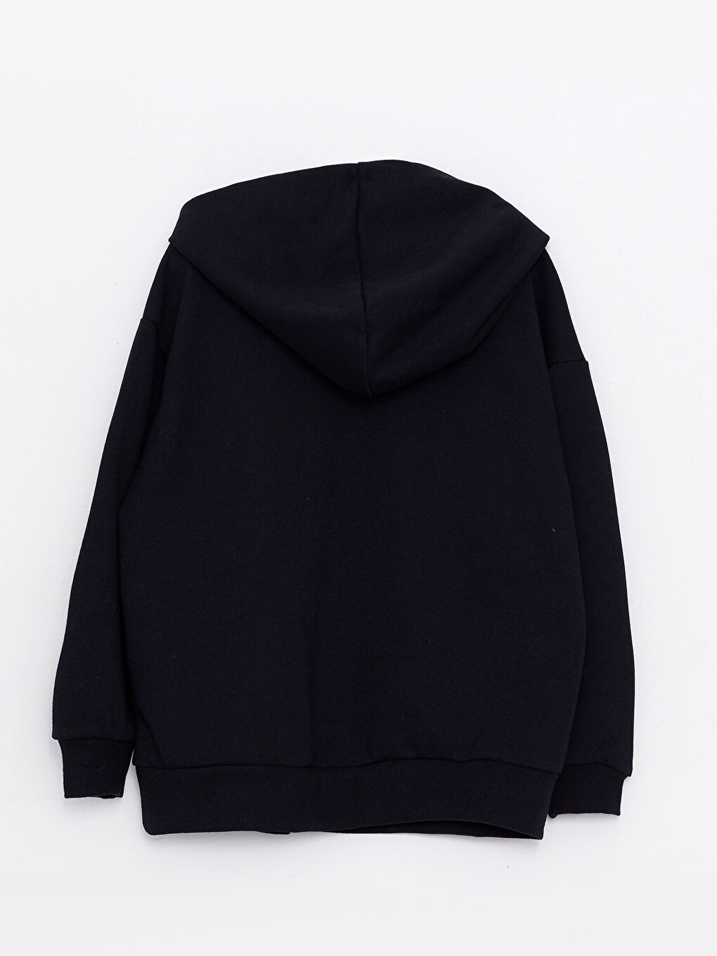 Капюшонды кестеленген ұзын жеңді қыздарға арналған свитшот-1