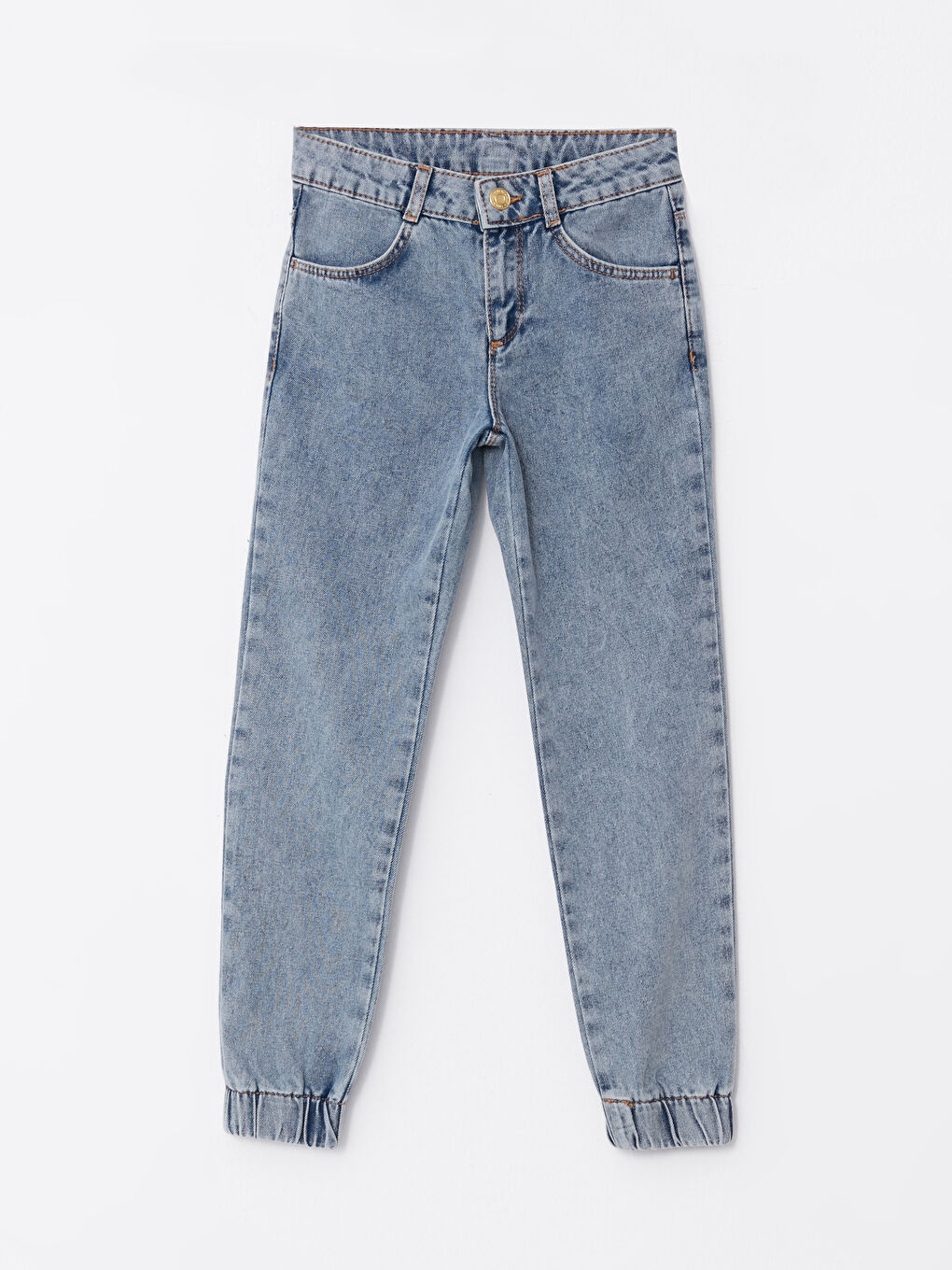 Basic Girl Jean Jogger Pants-1