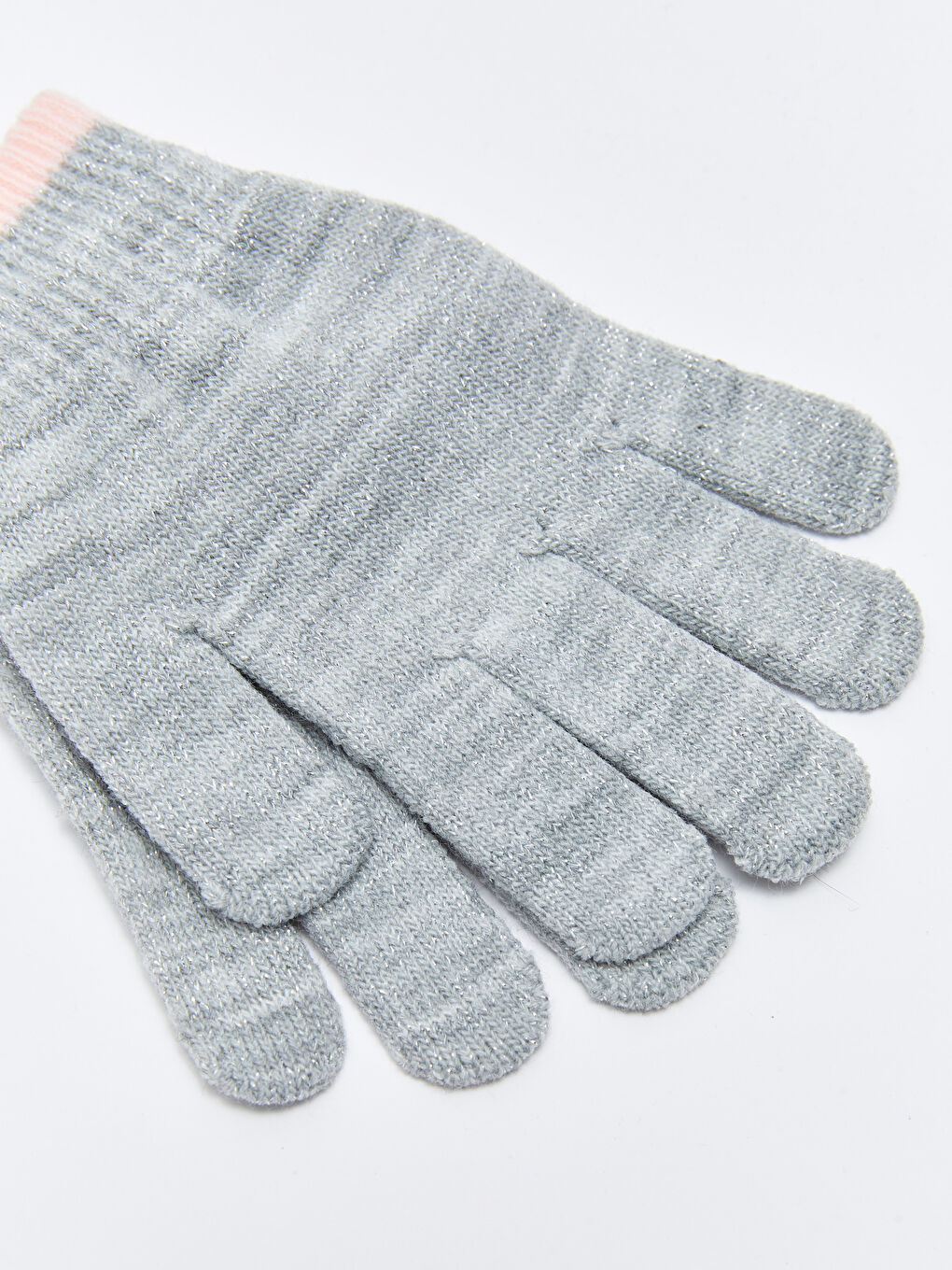 Printed Girls' Knitwear Gloves 2 Pack -W23612Z4-FZE