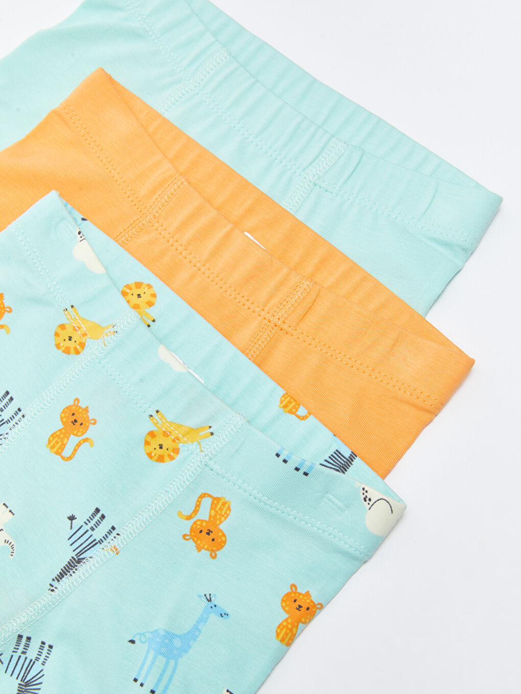 Elastic Waist Cotton Baby Boy Boxer 3 Pieces -W23615Z1-LRL