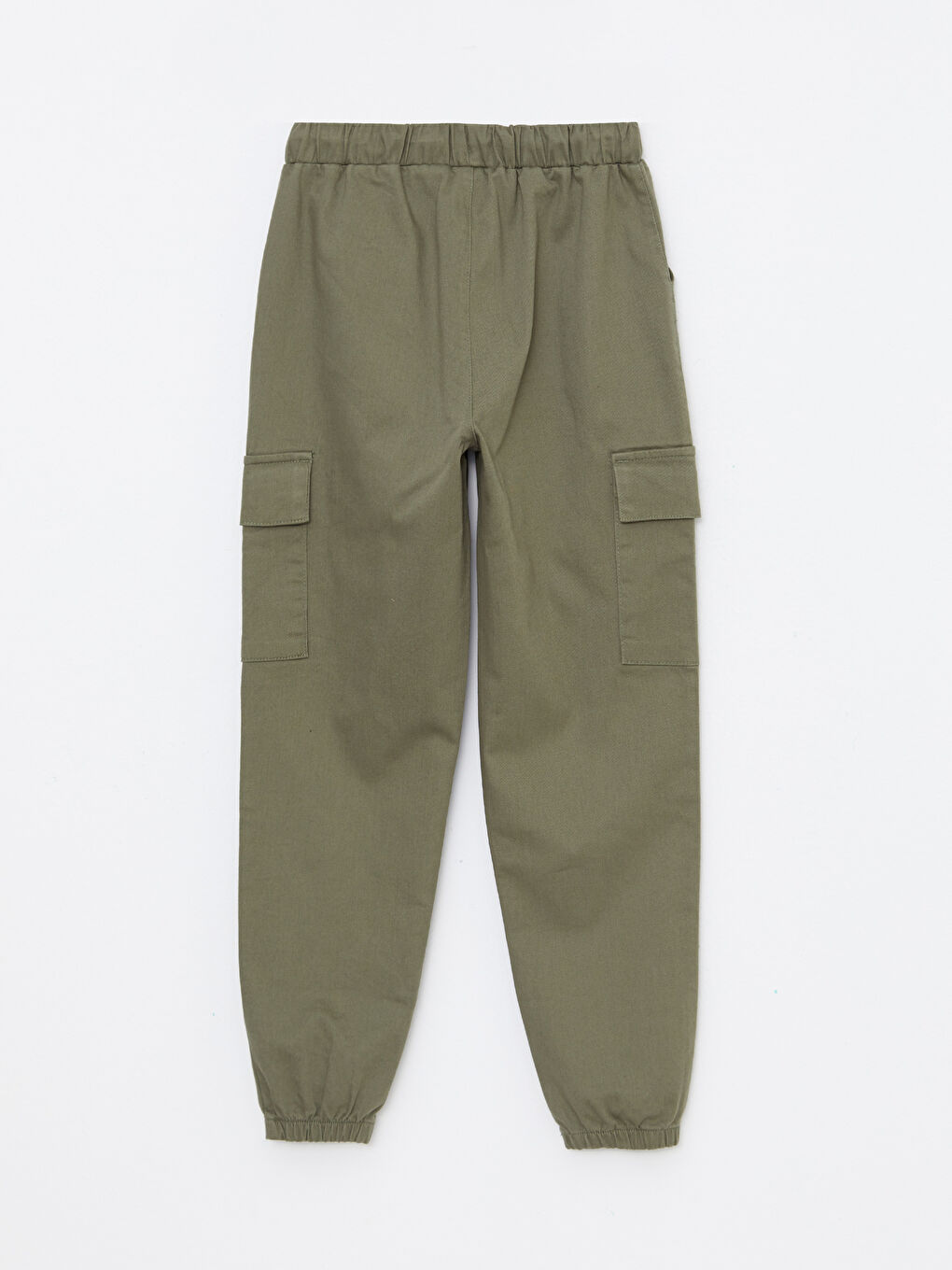 LCW Kids Elastischer Bund Basic Gabardine Mädchen Jogger Cargo Hosen -W23652Z4-GYA