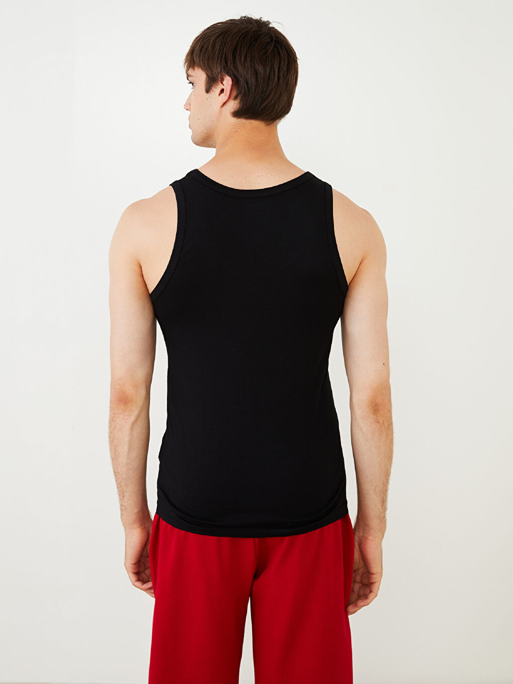 فيست رجالي جيرسي بياقة على شكل حرف U عبوة من قطعتين-3