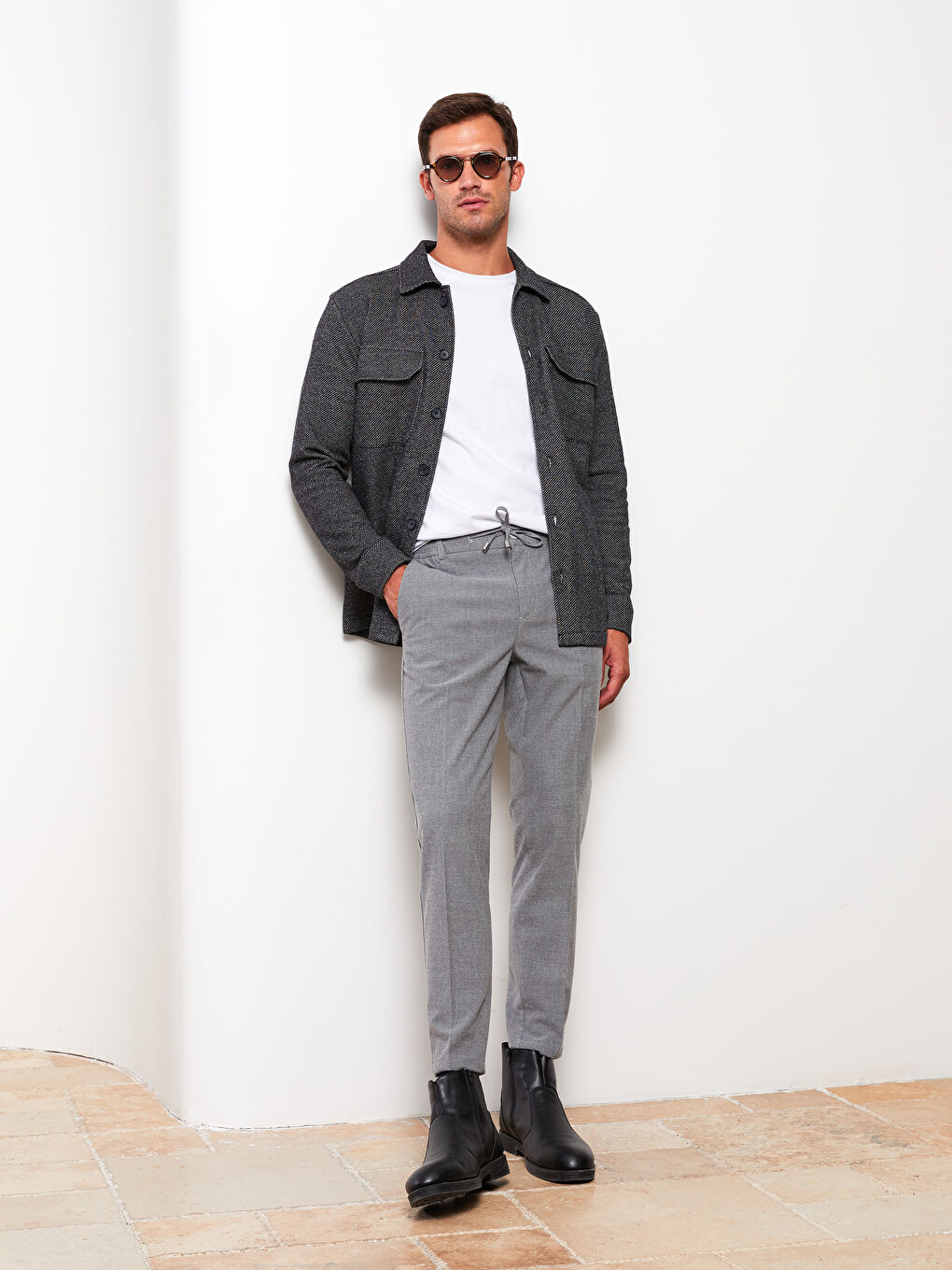 LCW Vision Slim Fit Erkek Pantolon -W23671Z8-CTK