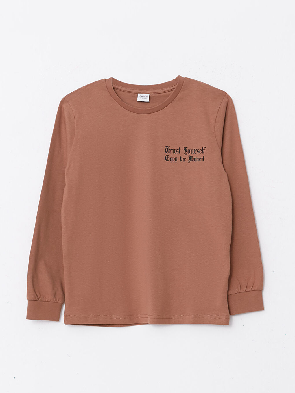 Στρογγυλή Λαιμόκοψη Εκτυπωμένο Μακρυμάνικο Φούτερ και Παντελόνι Φόρμας για Αγόρια-1