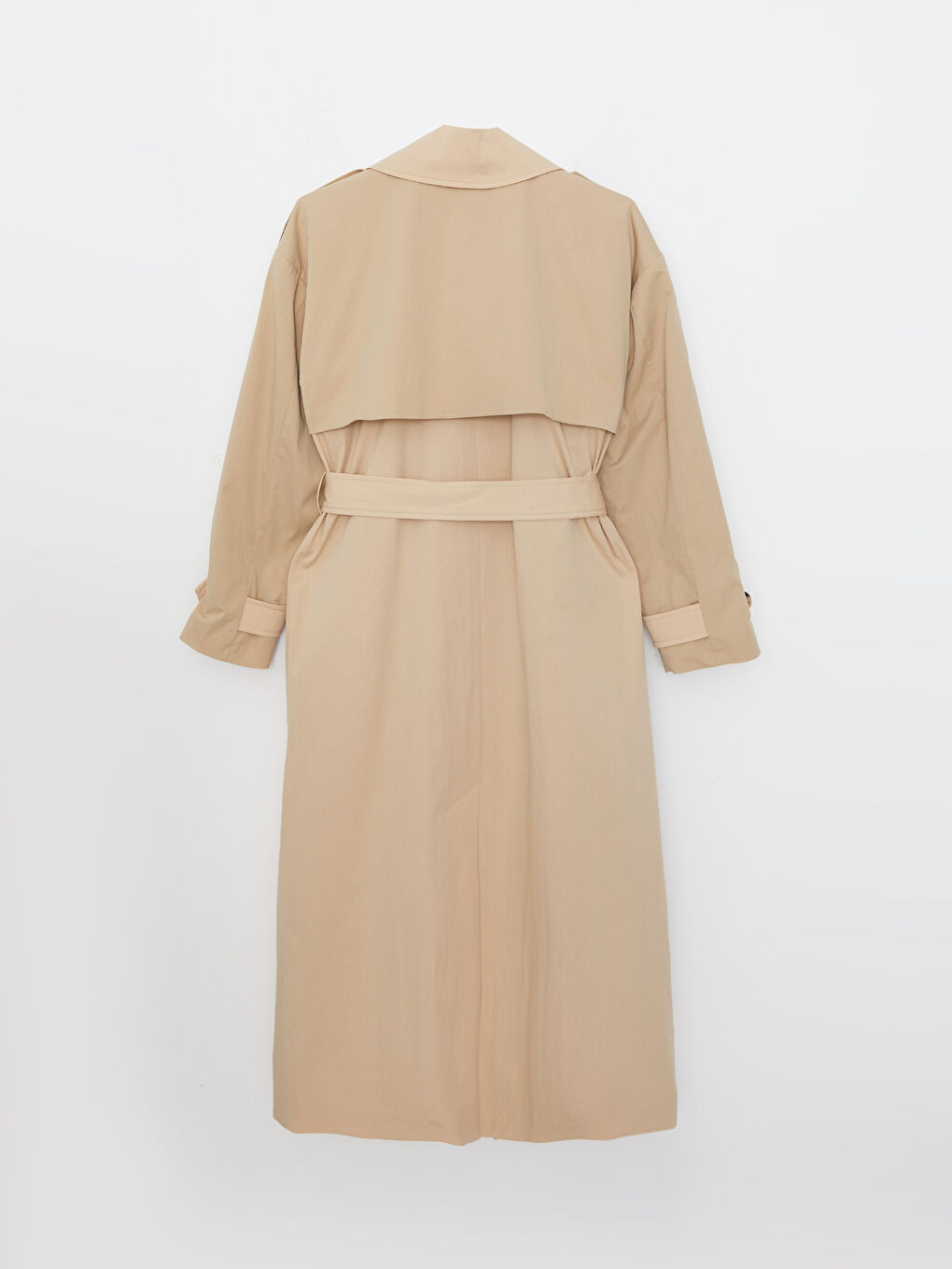 LCW Vision Jackenkragen Regulär Langarm Trenchcoat für Damen -W23702Z8-SGR